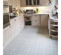 Vinyl Flooring UK White Grey Designer Effect 2.0mm Vinyl Flooring Sheet | Size: 2000mm x 3000mm Vinyl Flooring UK Grey 2000mm x 3000mm