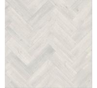 Vinyl Flooring UK White Herringbone Wood Effect 2.3mm Vinyl Flooring Sheet | Size: 2000mm x 1000mm Vinyl Flooring UK White 2000mm x 1000mm