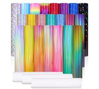 VINYL FROG Holographic Permanent Adhesive Vinyl Bundle 25 Pack