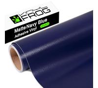 VINYL FROG Navy Blue Permanent Adhesive Vinyl Roll 12''X10FT Matte Vinyl