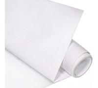 VINYL FROG White Glitter Heat Transfer Vinyl Roll 30.5x155cm Heat Press for Cameo and Heat Press