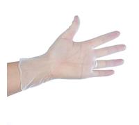 VINYL GLOVES - POWDER FREE, NON LATEX AND CLEAR, 100 GLOVES IN BOX, SIZE MEDIUM - NEW