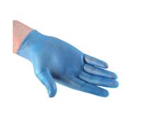 Vinyl Gloves Powdered Extra Large Blue Pack 100 138027