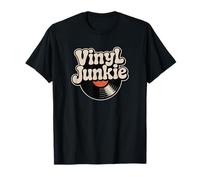 Vinyl Junkie, Vinyl Record Collecting T-Shirt