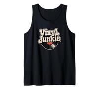 Vinyl Junkie, Vinyl Record Collecting Tank Top