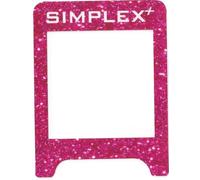 vinyl keypad sticker For The Nokta Simplex + Metal Detector (REDCARBON)