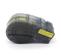 Vinyl Label Tape Black On Yellow Compatible With Brady BMP21 PLUS BMP21 LAB M21-1500-427(1pcs No Chip)