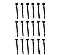 Vinyl Louver Fasteners Pack Options Available for Venetian Blinds Use on Various Surfaces Including Aluminum and Masonry (18pcs)