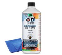 Vinyl LP Record Cleaner Solution | Antistatic Fluid Spray Bottle with Supersoft Microfibre Cleaning Cloth | Removes Dirt, Dust & Fingerprints (500ml Cap + Cloth)