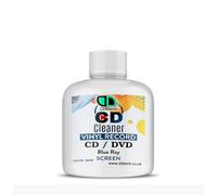 Vinyl LP Record Cleaner Solution, CD, DVD, TV, Laptop, Computer, Mobile, Screen, Antistatic Fluid, Removes Dirt, Dust & Fingerprints (30ml Cap)