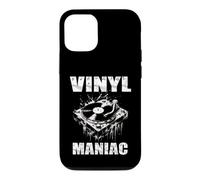 VINYL MANIAC Music Lover Classic Albums Collector Turntable Case for iPhone 12/12 Pro