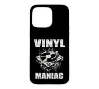 VINYL MANIAC Music Lover Classic Albums Collector Turntable Case for iPhone 15 Pro Max