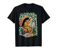 Vinyl Monkey DJ Jungle Music Session Records Creator T-Shirt