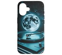 Vinyl Moon Cosmic Sound Case for iPhone 16