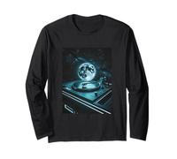 Vinyl Moon Cosmic Sound Long Sleeve T-Shirt