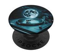 Vinyl Moon Cosmic Sound PopSockets Adhesive PopGrip