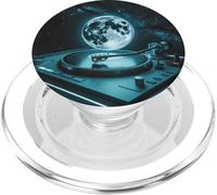 Vinyl Moon Cosmic Sound PopSockets PopGrip for MagSafe