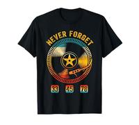 Vinyl Music Records Shirt Vintage Retro Never Forget Vinyl T-Shirt