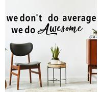 Vinyl Office Wall Decal Inspirational Work Quotes Wall Decals Motivational Phrase Stickers Black Lettering Wall Decals Inspirational Wall Art Stickers for Office School Classroom Decor