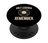Vinyl Only Legends Remember Music Lovers PopSockets Adhesive PopGrip