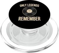 Vinyl Only Legends Remember Music Lovers PopSockets PopGrip for MagSafe