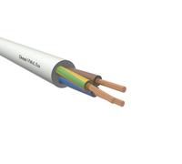 Vinyl Power Cable VMvL Eca 4x1mm² White 100M - D09529 [100 Meters]