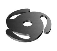 Vinyl Record Adapter Made of Solid Aluminium | Aluminium Multifunctional Stable Insert, Record Player Parts | For Home DJ Café Music Lovers Enthusiast Indoor