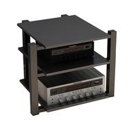 Vinyl Record and o Equint Stand Space-Saving Multi-Tier Entertainment Center Rack for Living Room or Game Room Slish Sto Solut for Music Lovers