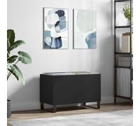 Vinyl Record Cabinet 100x38x48cm Engineered Wood LP Storage Unit