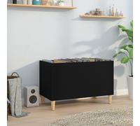 Vinyl Record Cabinet LP Storage Unit Engineered Wood Shelf 74.5x38x48cm