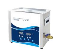 Vinyl Record Cleaner, 6.5L Ultrasonic Machine with Adjustable Temperature & Timing, 180W Automatic Disc Cleaner, 300W Heating Power, Three Vibration Heads