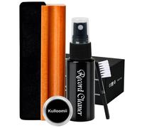 Vinyl Record Cleaning Kit 4-in-1, Ultra-Soft Velvet Record Brush, Anti-Static Record Cleaner Solution, Anti-Static Stylus Gel, Duster Brush, Professional Record Cleaner for Vinyl LP Album