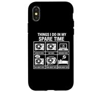 Vinyl Record Collector Audiophile Music Lover Retro Graphic Case for iPhone X/XS