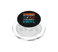 Vinyl Record Collector Funny Warning Music Lover PopSockets PopGrip for MagSafe
