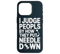 Vinyl Record Collector Turntable Needle Music Case for iPhone 16 Pro