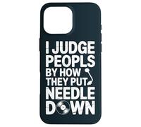 Vinyl Record Collector Turntable Needle Music Case for iPhone 16 Pro Max