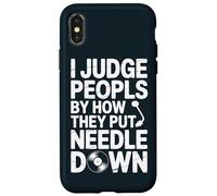 Vinyl Record Collector Turntable Needle Music Case for iPhone X/XS