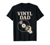 Vinyl Record Dad Music Lover Father Identity Graphic T-Shirt