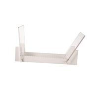 Vinyl Record Holder Desktop 50 Vinyl Storage Rack for Books Documents Albums