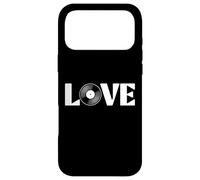 Vinyl Record LOVE Retro Music Aesthetic Design Case for iPhone 17 Pro Max
