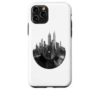 Vinyl Record New York City Skyline Music Lover Case for iPhone 11 Pro