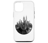 Vinyl Record New York City Skyline Music Lover Case for iPhone 12/12 Pro
