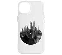 Vinyl Record New York City Skyline Music Lover Case for iPhone 14 Plus