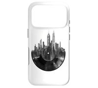 Vinyl Record New York City Skyline Music Lover Case for iPhone 17 Pro