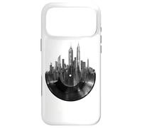 Vinyl Record New York City Skyline Music Lover Case for iPhone 17 Pro Max