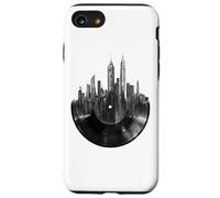 Vinyl Record New York City Skyline Music Lover Case for iPhone SE (2020) / 7/8