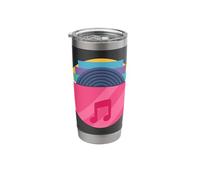 Vinyl Record Player Album Stainless Steel Insulated Tumbler