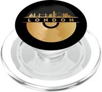 Vinyl-Record-Player Disco-Music Skyline-London PopSockets PopGrip for MagSafe
