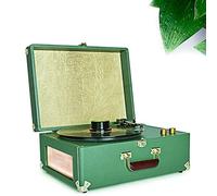 Vinyl Record Player Modern Beauty, Old-Fashioned Phonograph Classical Retro Portable Portable Living Room European Household Vinyl Record Player recorder kxtmm