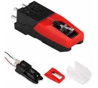 Vinyl Record player Needle With Cartridge Universal Turntable Cartridge Record Player Needle Replacement Stylus Needles for Vinyl Record Player LP Phonograph